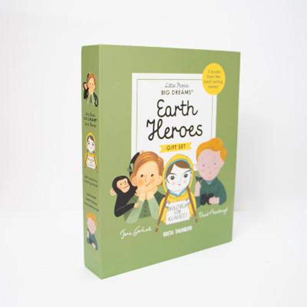 Little People, BIG DREAMS: Earth Heroes: 3 books from the best-selling series! Jane Goodall - Greta Thunberg - David Attenborough (Hardback) - Maria Isabel Sanchez Vegara